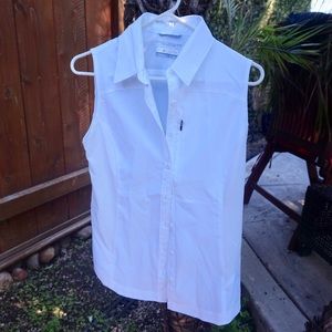 White Columbia Sports Tank